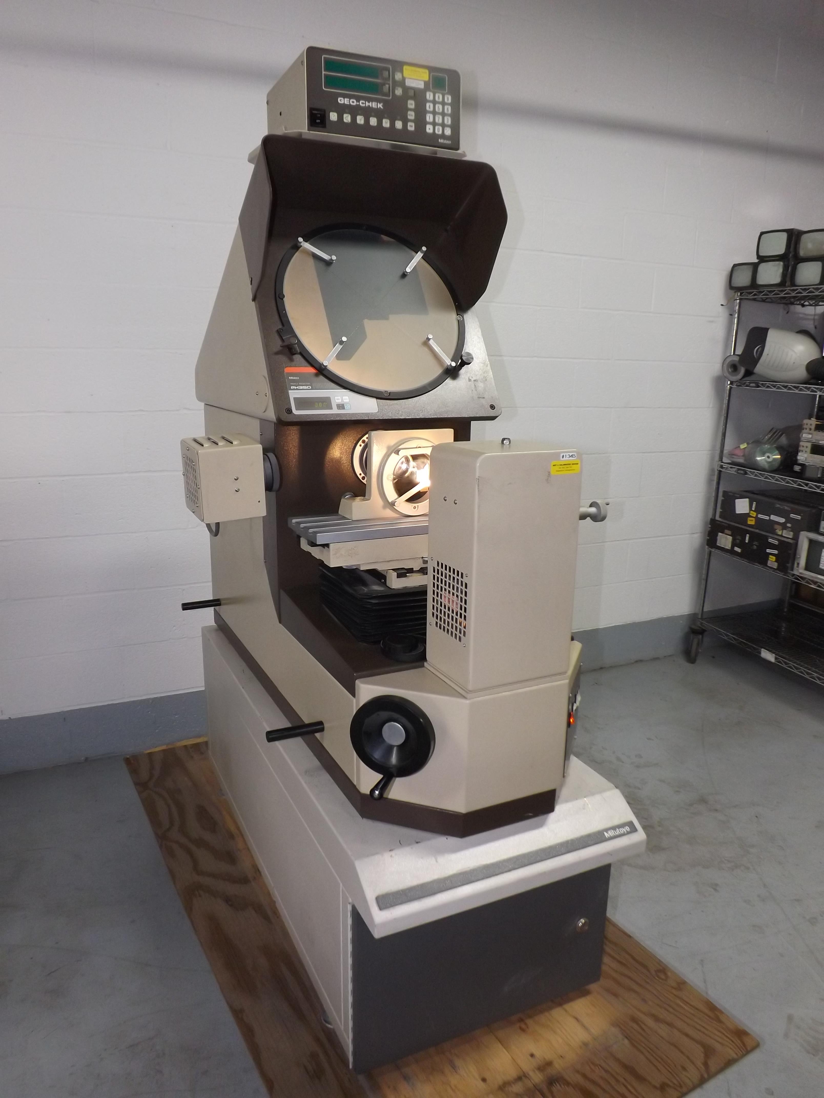 Mitutoyo PH350 Optical Comparator, with angle measurment option eBay